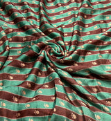 Satin georgette
