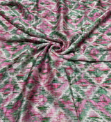 Satin georgette