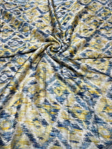 Satin georgette