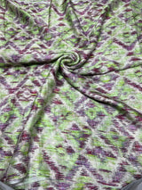 Satin georgette