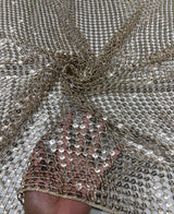 Zero sequence zari cutwork