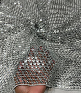 Zero sequence zari cutwork