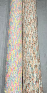 Neon woolen tweed