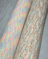 Neon woolen tweed