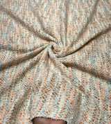 Neon woolen tweed