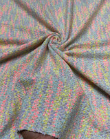 Neon woolen tweed