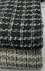 Zari entrigued sequence tweed