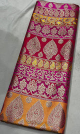 Pure banarsi patta brocade