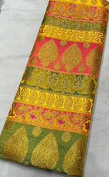 Pure banarsi patta brocade