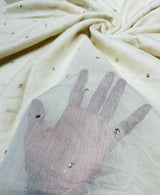 Pure silk chanderi