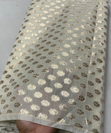 Pure viscose handloom chanderi