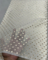 Pure viscose handloom chanderi