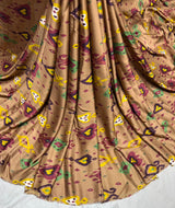 Modal satin digital print