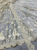 net embroidery
