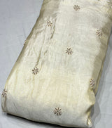 Tissue handwork cutdana embroidery