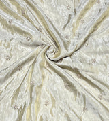 Tissue handwork cutdana embroidery