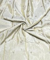 Tissue handwork cutdana embroidery