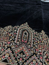 velvet gota embroidery