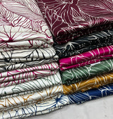 Pure handloom modal satin raw silk