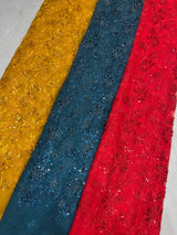 Imported handwork cutdana embroidery&nbsp;