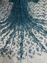 Imported handwork cutdana embroidery&nbsp;