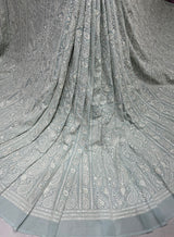 Tatami stich embroidery