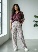 Pure handloom modal satin raw silk