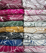 Pure handloom modal satin raw silk
