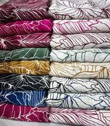 Pure handloom modal satin raw silk