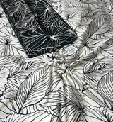 Pure handloom modal satin raw silk