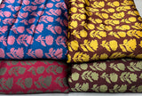 Pure handloom modal satin raw silk
