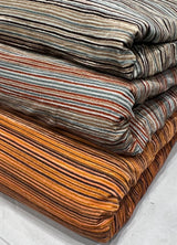 Velvet digital crush stripes