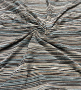 Velvet digital crush stripes
