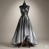 Valentino Ombre foil Satin