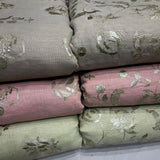 Linen embroidery foil jaal