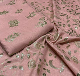 Linen embroidery foil jaal