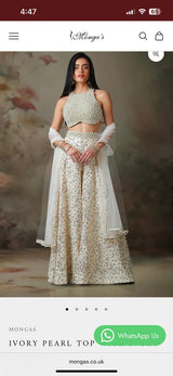 heavy net embroidery