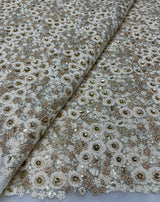 heavy net embroidery