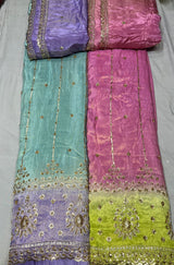 Cutdana handwork embroidery