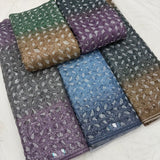 Glitter sequence cutwork