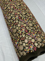 georgette  Multi coading