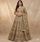 Net mirror cutwork