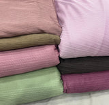 Imported Shimmer pleating Lycra