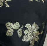 Linen foil embroidery