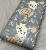 Velvet cord Digital print