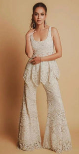 Net embroidery