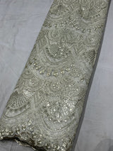Net embroidery
