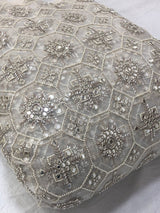 Heavy net cutdana handwork