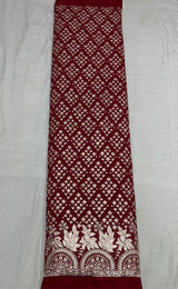 Georgette embroidery