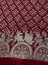Georgette embroidery